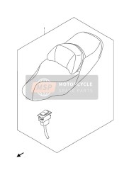 Seat Set With Heater (Optional) (AN650 E02)